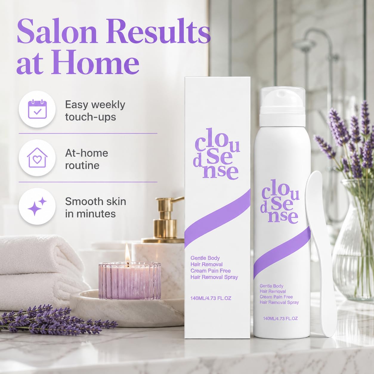 Gentle Hair Removal Body Mousse