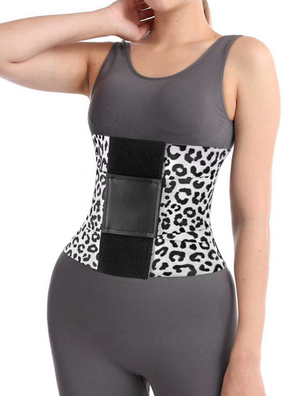 Corset-shaped fitness belt