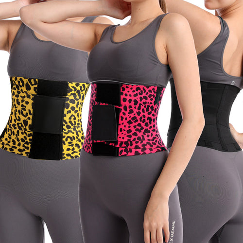 Corset-shaped fitness belt