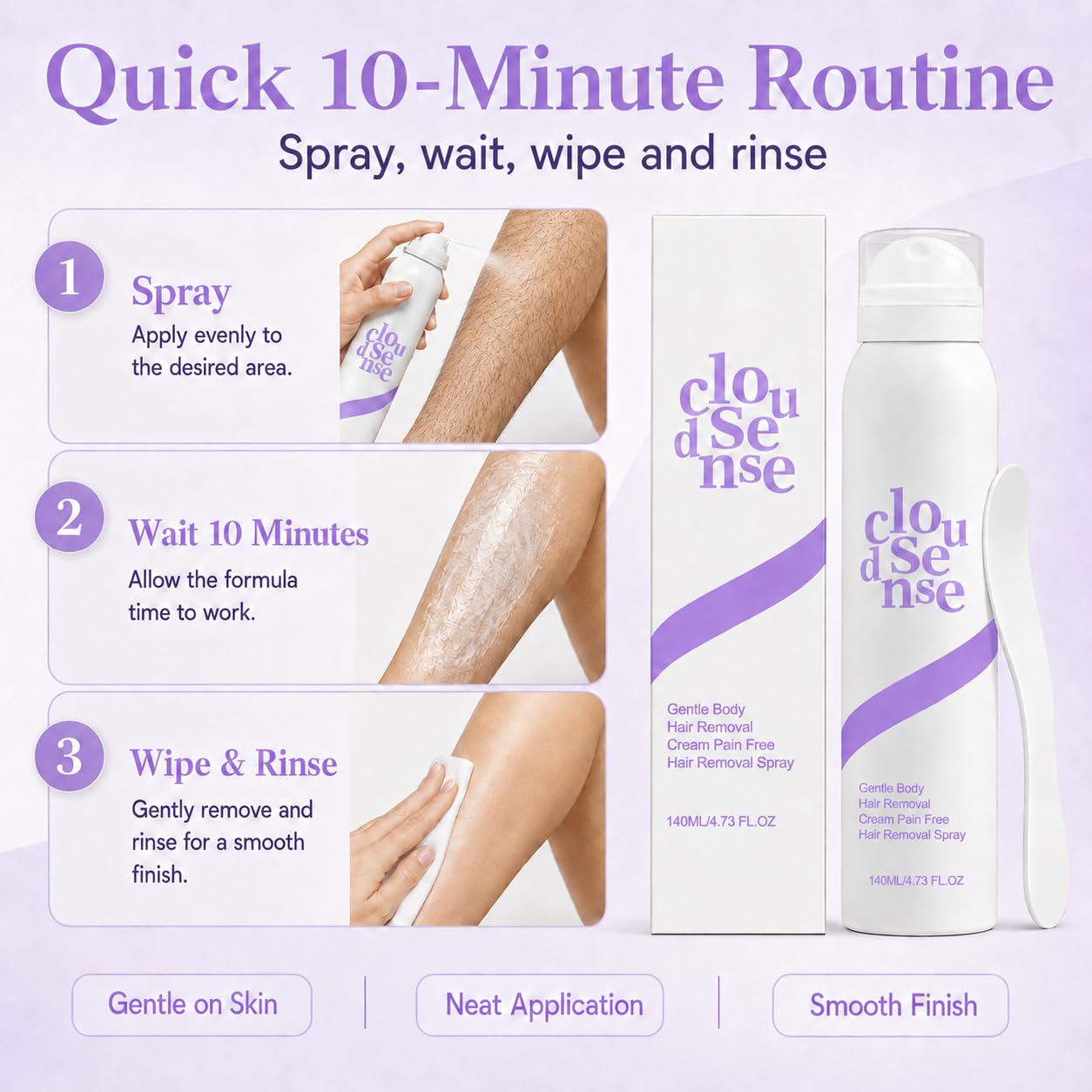 Gentle Hair Removal Body Mousse