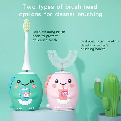 Rechargeable 360° Sonic U-Shape Electric Toothbrush for Kids