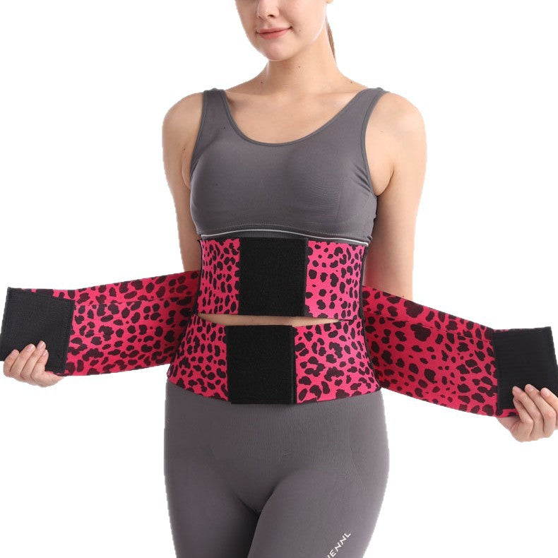 Corset-shaped fitness belt