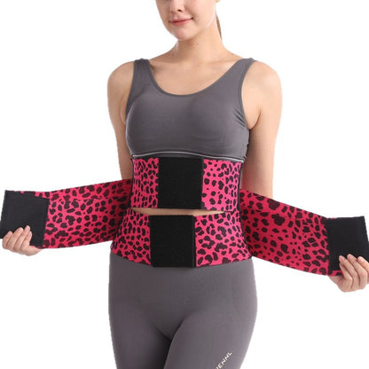 Corset-shaped fitness belt