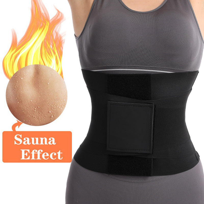 Corset-shaped fitness belt
