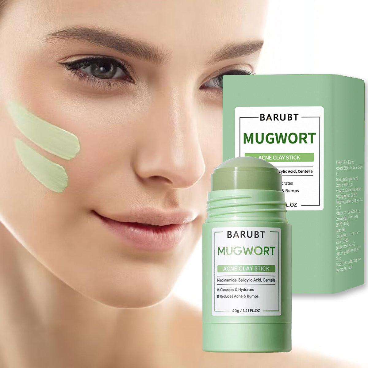 Mugwort Mud Mask Stick for Deep Cleansing